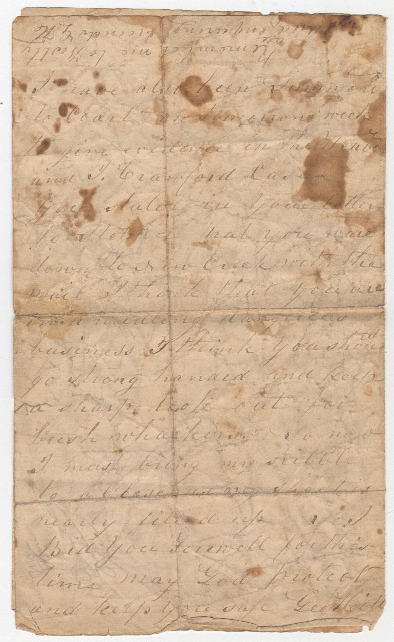 Civil War letter 04